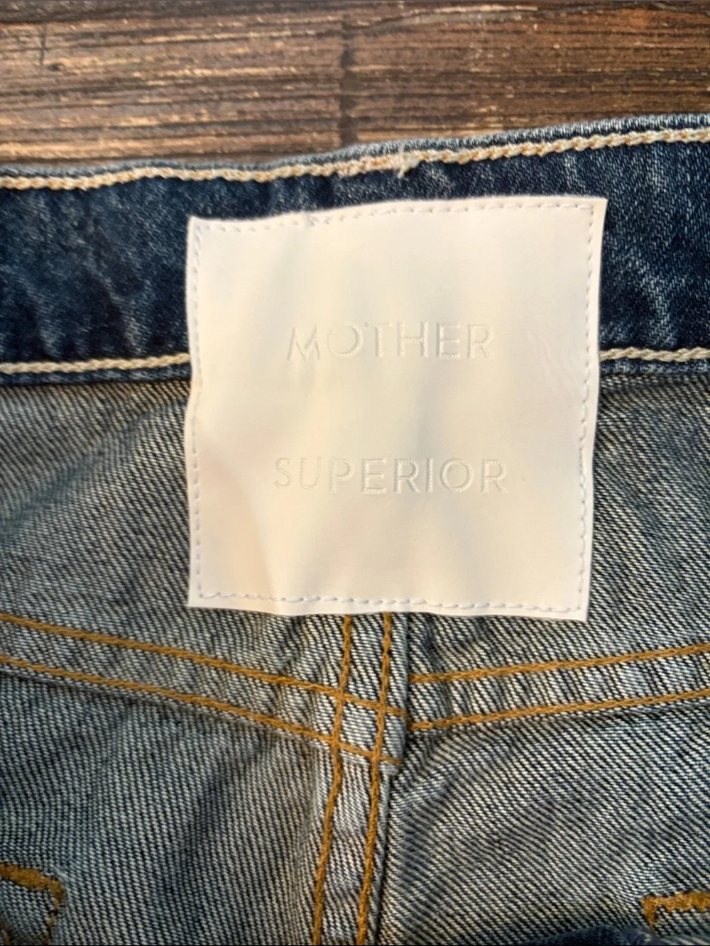 Mother Superior The Reifler Jeans After Midnight Size 30 NWT - Picture 9 of 14